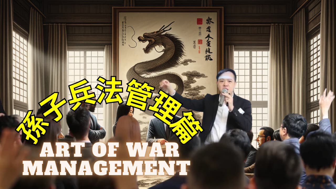 孫子兵法管理篇 Art of War Management 橫幅圖像示意