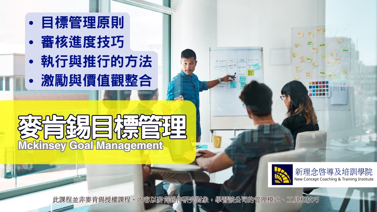 麥肯錫目標管理 McKinsey Goal Management 橫幅圖像示意